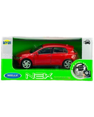 Metalni autić Welly - Volkswagen Golf 8 GTI, 1:34 - 5